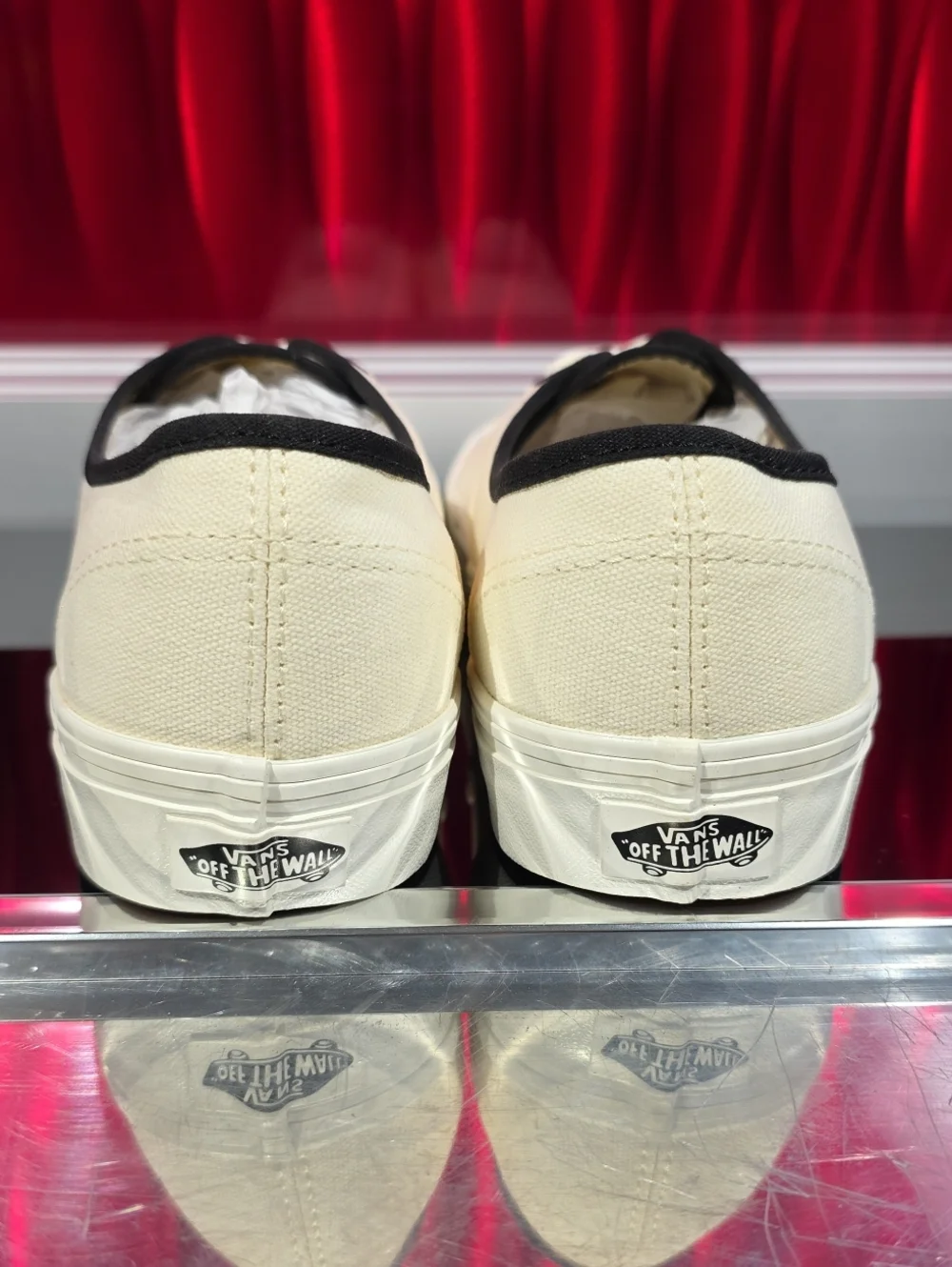 Vans Authentic Ballerina Classic White Shoes Men's 9.0 Women's 10.5 New With Box